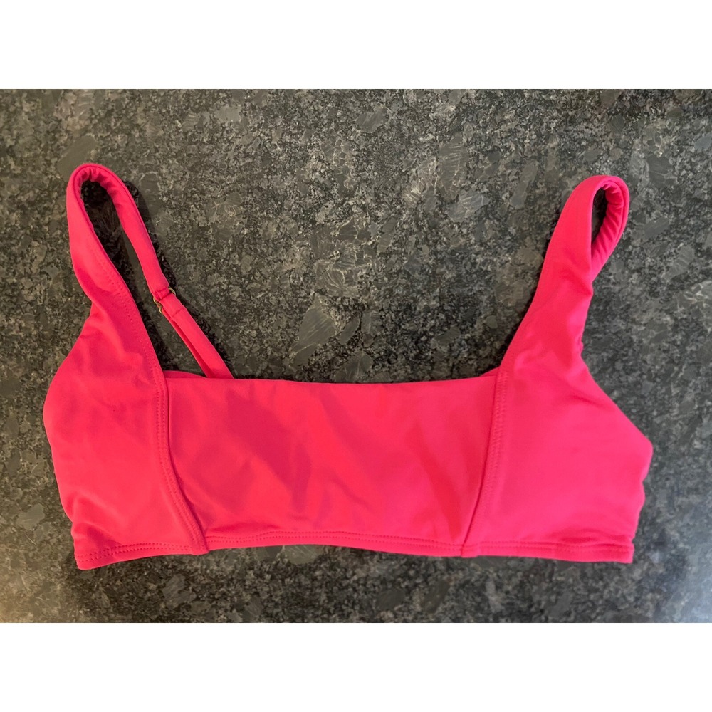 Andie‎  Hot Pink Bikini Top S